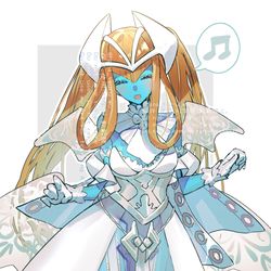 This is a pixiv picture whose title is ラビュリンスの服を着たホーリー・エルフ.
