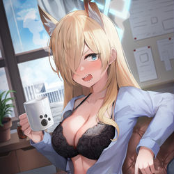 This is a pixiv picture whose title is 尾刃カンナ.