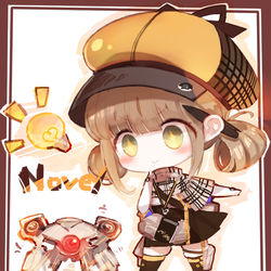 This is a pixiv picture whose title is ノベルちゃん.
