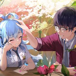 This is a pixiv picture whose title is Oh! Asmara.