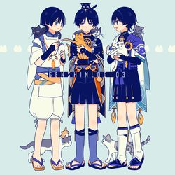 This is a pixiv picture whose title is 原神log03.