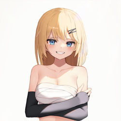This is a pixiv picture whose title is 「和風アメちゃん」.