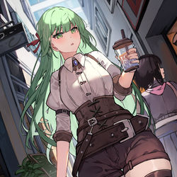 This is a pixiv picture whose title is Walking.