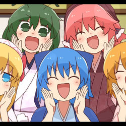 This is a pixiv picture whose title is いよー！.