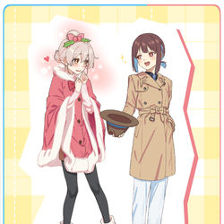 This is a pixiv picture whose title is もみまひ.