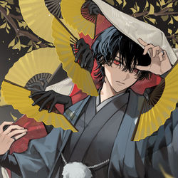 This is a pixiv picture whose title is 銀杏.