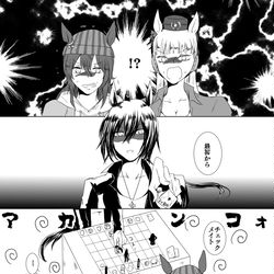 This is a pixiv picture whose title is 謎の遊び.