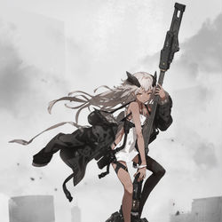 This is a pixiv picture whose title is 1/7スケール「A-Z:[A]」.