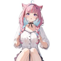This is a pixiv picture whose title is あくあーと.