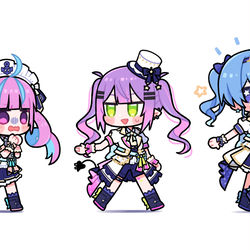 This is a pixiv picture whose title is 人類の進化.