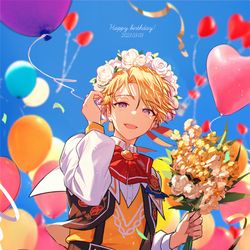 This is a pixiv picture whose title is 2023 HBD.