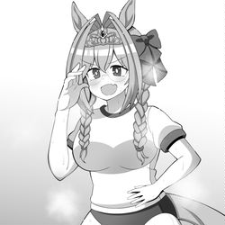 This is a pixiv picture whose title is 属性盛り盛りダスカ＆イラスト.