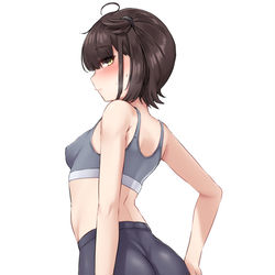 This is a pixiv picture whose title is スポーツ初月.