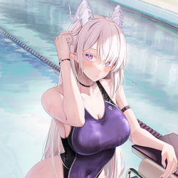 This is a pixiv picture whose title is 鬱茵.