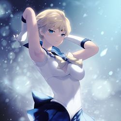 This is a pixiv picture whose title is セーラーウラヌス.