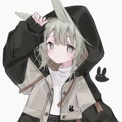 This is a pixiv picture whose title is 【コラボ✨】うさもちーふﾏｳﾝﾃﾝﾊﾟｰｶｰ.