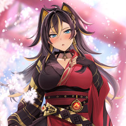This is a pixiv picture whose title is お花見ディシアさん.