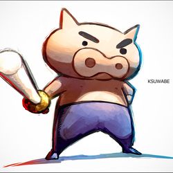 This is a pixiv picture whose title is ぶりぶりざえもん.