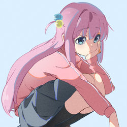 This is a pixiv picture whose title is 後藤ひとり.