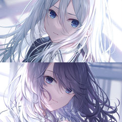 This is a pixiv picture whose title is 奏とまふゆ母.