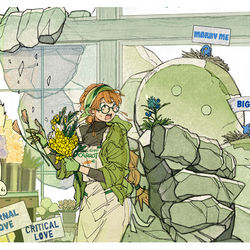 This is a pixiv picture whose title is 月刊サンデーGX「カレンダーガール」.