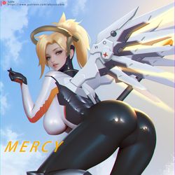 This is a pixiv picture whose title is Overwatch_Mercy.