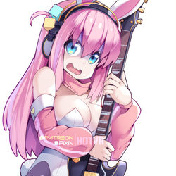This is a pixiv picture whose title is Boochi bunny.