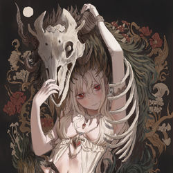 This is a pixiv picture whose title is Shelter.