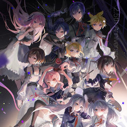 This is a pixiv picture whose title is 2.5周年！.