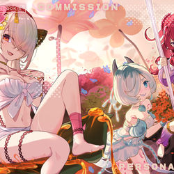 This is a pixiv picture whose title is 蟲惑魔.