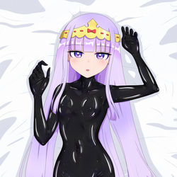 This is a pixiv picture whose title is スヤリス姫シンビオート化.