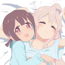 This is a pixiv picture whose title is もみまひ！.