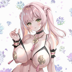 This is a pixiv picture whose title is 「誰のために着たと思ってんのよ……」.