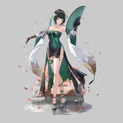 This is a pixiv picture whose title is 含英.