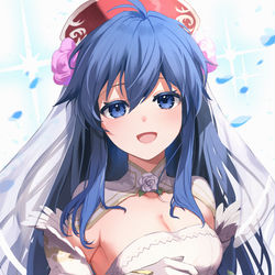 This is a pixiv picture whose title is 【FE】花嫁リリーナ【ヒーローズ】.