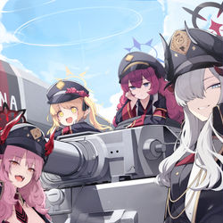 This is a pixiv picture whose title is 万魔殿.