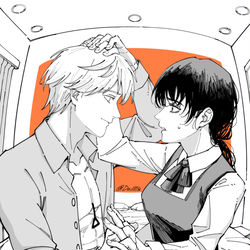 This is a pixiv picture whose title is Trust.