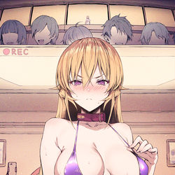 This is a pixiv picture whose title is 薙切えりな.