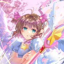 This is a pixiv picture whose title is 🌸カードキャプターさくら🌸.