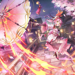 This is a pixiv picture whose title is 【仕事絵】Tower of Fantasy(幻塔)_嵐.