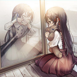 This is a pixiv picture whose title is 笑え〜！.