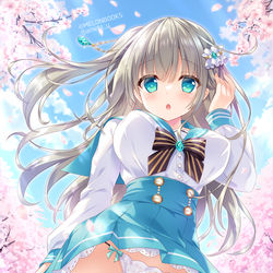 This is a pixiv picture whose title is 💎🌸🏫.