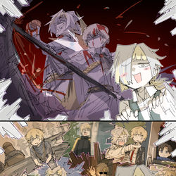 This is a pixiv picture whose title is 硝子.