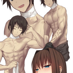 This is a pixiv picture whose title is 静希草十郎.