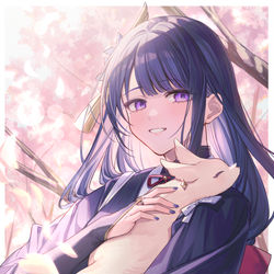 This is a pixiv picture whose title is 影.