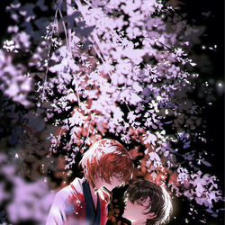This is a pixiv picture whose title is 💮.