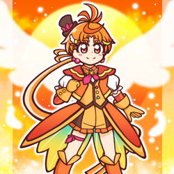 This is a pixiv picture whose title is キュアウィングくん！.