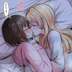 This is a pixiv picture whose title is 睡眠学習.