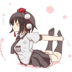 This is a pixiv picture whose title is 海老反りする文ちゃん。.