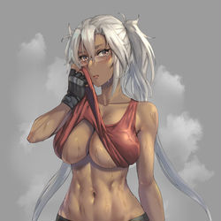 This is a pixiv picture whose title is 武蔵.